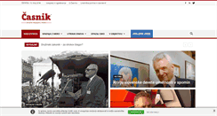 Desktop Screenshot of casnik.si